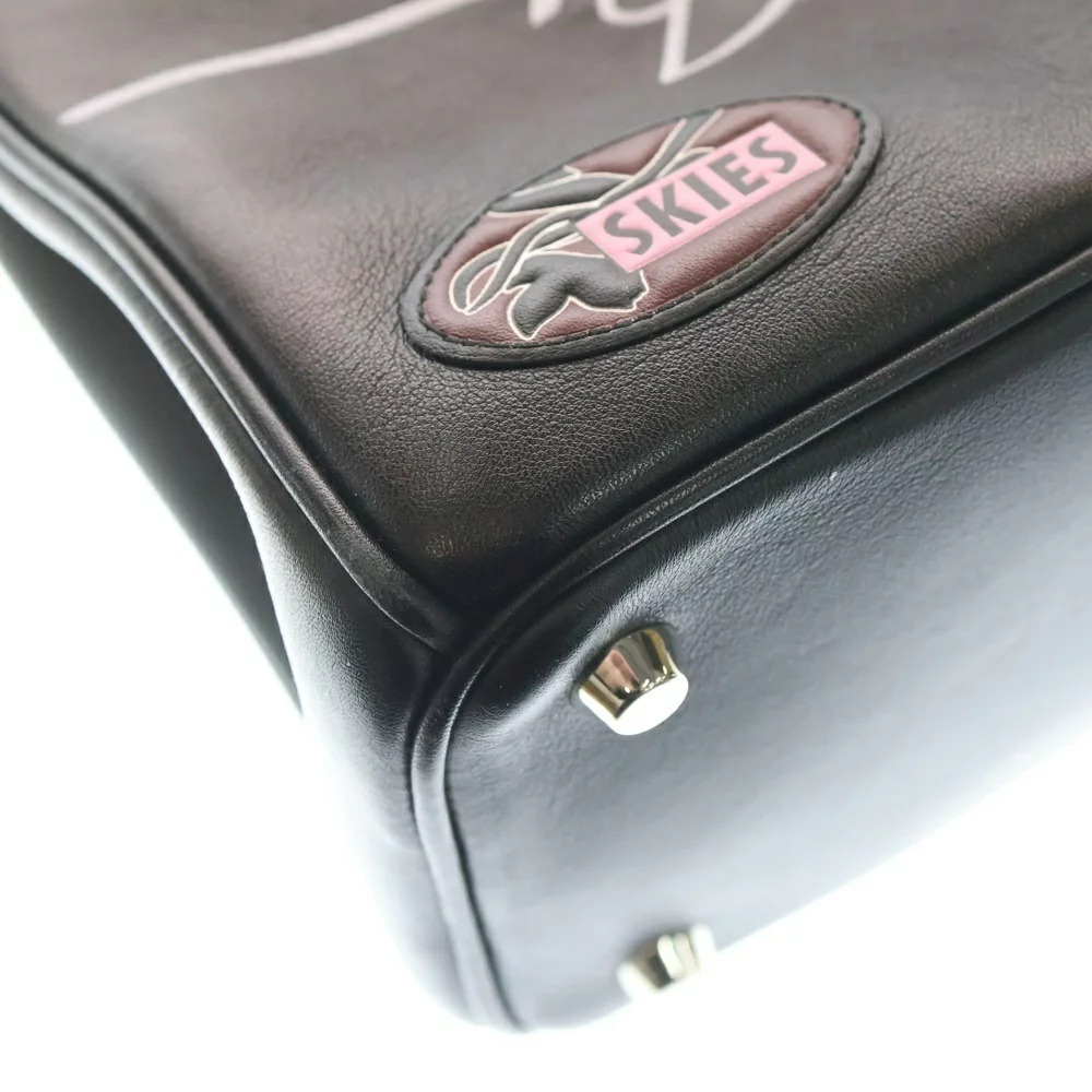 Christian Dior Paradise Diorissimo Bag Handbag Shoulder Black Leather - Picture 5 of 6